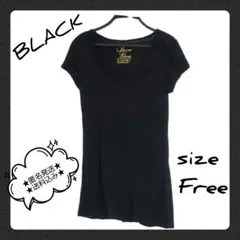 Jnner dress★Tシャツ★black【ヴィンテージ】黒　ブラックスタイル