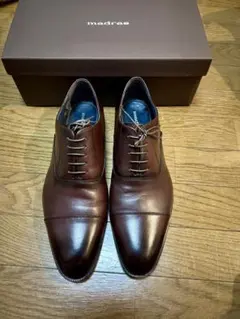 【madras】ビジネスシューズ　27cm ダークブラウンのサムネイル