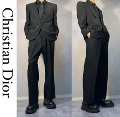 Christian Dior セットアップ　シングル　ブラック