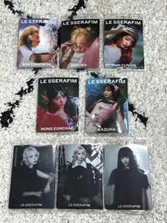 【未開封・匿名】LE SSERAFIM ウエハース　8枚セット