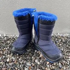 IFME 子ども用ネイビー/ブルー ブーツ
