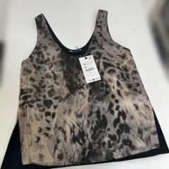 【新品未使用】　タグ付き　ZARA XS 豹柄
