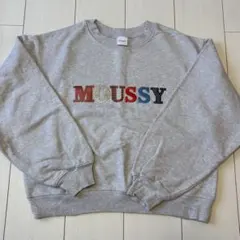 MOUSSY スウェット トレーナー グレー