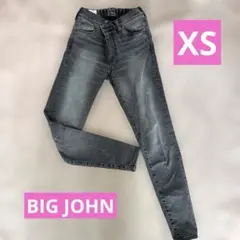 ★BIGJOHN★スキニーデニム ブラック★XSサイズ★