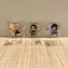 一番くじ 鬼滅の刃 〜雷の兄弟〜 F賞きゅんキャラアクリルチャーム　3個セット