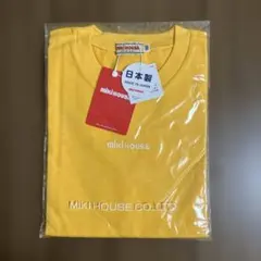 【新品タグ付】MIKI HOUSE 半袖Tシャツ130cm 黄色／イエロー