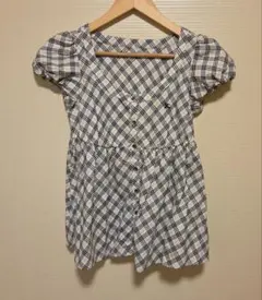 バーバリーブルーレーベル　チェックブラウス　BURBERRYBLUE LABELのサムネイル