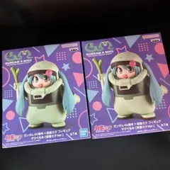 ガンダム45周年×初音ミク フィギュア ザクぐるみ 初音ミクVer.