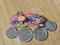 スーパーマリオ マスコットフィギュア ファイアフラワー クリボー