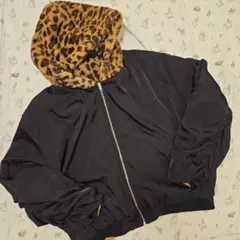専用　PUNYUS リバーシブル 豹柄 ブルゾン