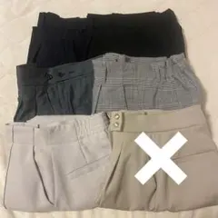 レディース　スラックス　まとめ売り　6点セット