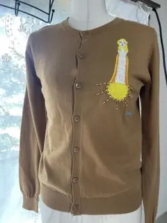ネネット　刺繍デザイン コットンカーディガンのサムネイル