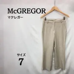新品タグ付⭐McGREGOR ベージュ カジュアルパンツ サイズ7