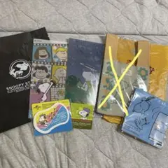 新品未使用　SNOOPY STUDIOS もりもりグッズセット　6点