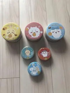 ちいかわキャラクター缶 6個セット