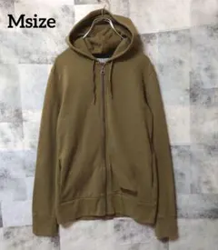 DIESEL ディーゼル ジップアップパーカー Msize オリーブグリーン