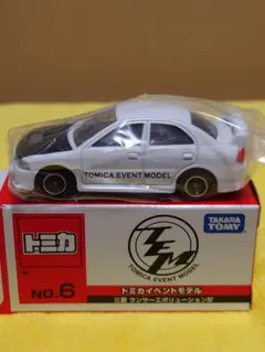 トミカ　No.6　トミカイベントモデル　三菱ランサー　エボリューションⅣ　1台