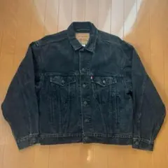 Levi's 70506 先染めブラックM 80s（87年製） - メルカリ