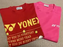 ヨネックスTシャツ2枚セットS