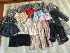 最終価格☆女の子 パンツ　110㎝　夏服 まとめ売り24点　美品多数　早い者勝ち