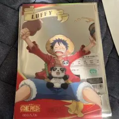 ワンピース　ONE PIECE 麦わらストア上海オリジナルクリアカード　ルフィー
