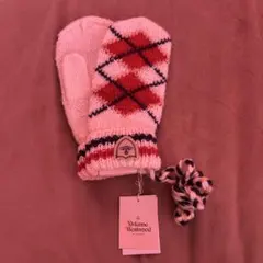 Vivienne Westwood アーガイル柄 ミトン 手袋