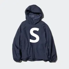 ユニクロ　ポケッタブルUVカットパーカー　ネイビー　S