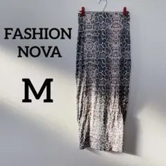 FASHION NOVA 【M】ヘビ柄タイトスカート