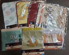 コメダ　コメダ珈琲　一番くじ　ハンドタオル　ジッパー