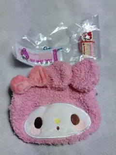 マイメロディ　ポーチとキーホルダーセット
