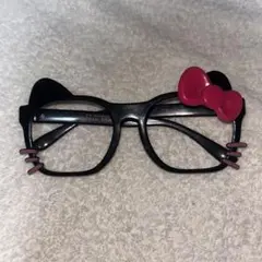 ハローキティ伊達メガネ