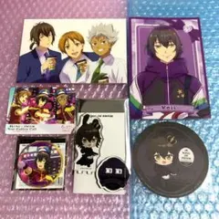 キンツア コウジ オバレ ドリンク 缶バッジ アニカフェ アクスタ アモカフェ