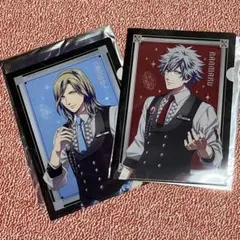 うたプリ　カルナイ　ココス　コラボ　クリアファイル　蘭丸　カミュ