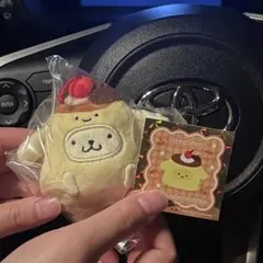 にっこりーノ　サンリオ　ぬいぐるみマスコット　ポムポムプリン