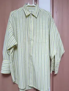 ストライプ 長袖シャツ