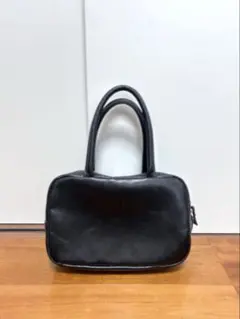 タイドウェイ　レザー　バッグ　黒