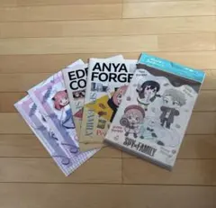 スパイファミリー アーニャ クリアファイル 5枚セット