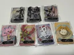 一番くじ デジモン E賞 アクレクト　ラバースタンド　7点セット