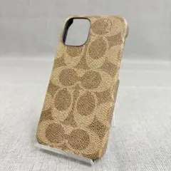 COACH コーチ iPhoneケース ブランド ベージュ