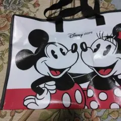 新品未使用　Disney store ミッキー ミニー エコバッグ大きめ