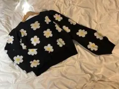 GRL♡新品フラワー柄ニットセーター♡フリーサイズ