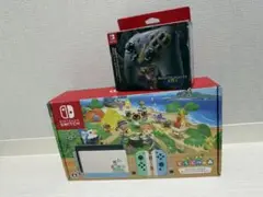 Nintendo Switchあつ森 限定版+モンスターハンターライズ プロコン