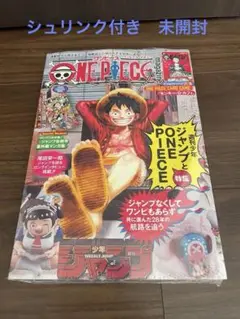 新品未開封　ワンピース　マガジン　ONE PIECE カード付き
