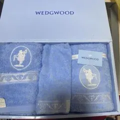 WEDGWOOD タオルセット ブルー 3枚セット　ジャスパー　新品未使用