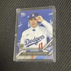 【完売品】 Topps Now 2024 佐々木朗希ドジャース入団会見