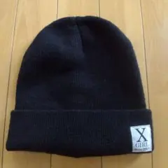 X GIRL ニット帽 黒