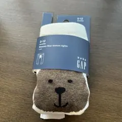 BabyGAP くま　ベビータイツ　0-12mサイズ　ベビーギャップ