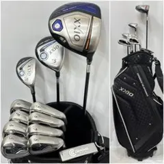 メンズ右利き初心者用 ゼクシオ 6＆7＆8＆9代目 ゴルフセット W₋2925