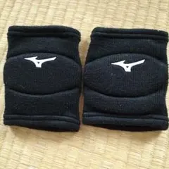 MIZUNO 배구 팔꿈치 서포터 좌우 세트, 블랙