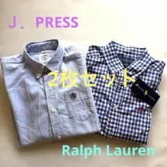 値下げ♪Ｊ.PRESSとRalph Laurenシャツ2枚セット　✨美品&新品✨